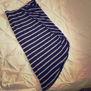 Asymmetrical Midi Skirt